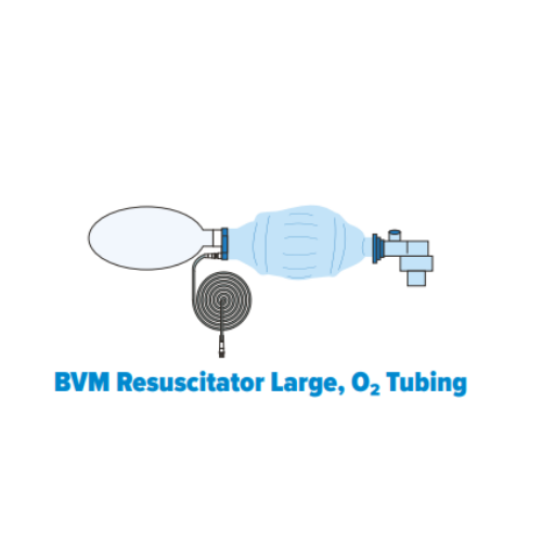 BVM Resüsitatör Büyük Boy, O² Hortumu